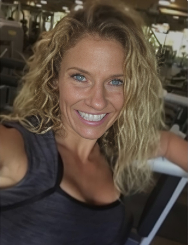 Angela Fay, Certified Personal Trainer, exercise physiologist, and corrective exercise specialist at Valley Center Fitness Gym